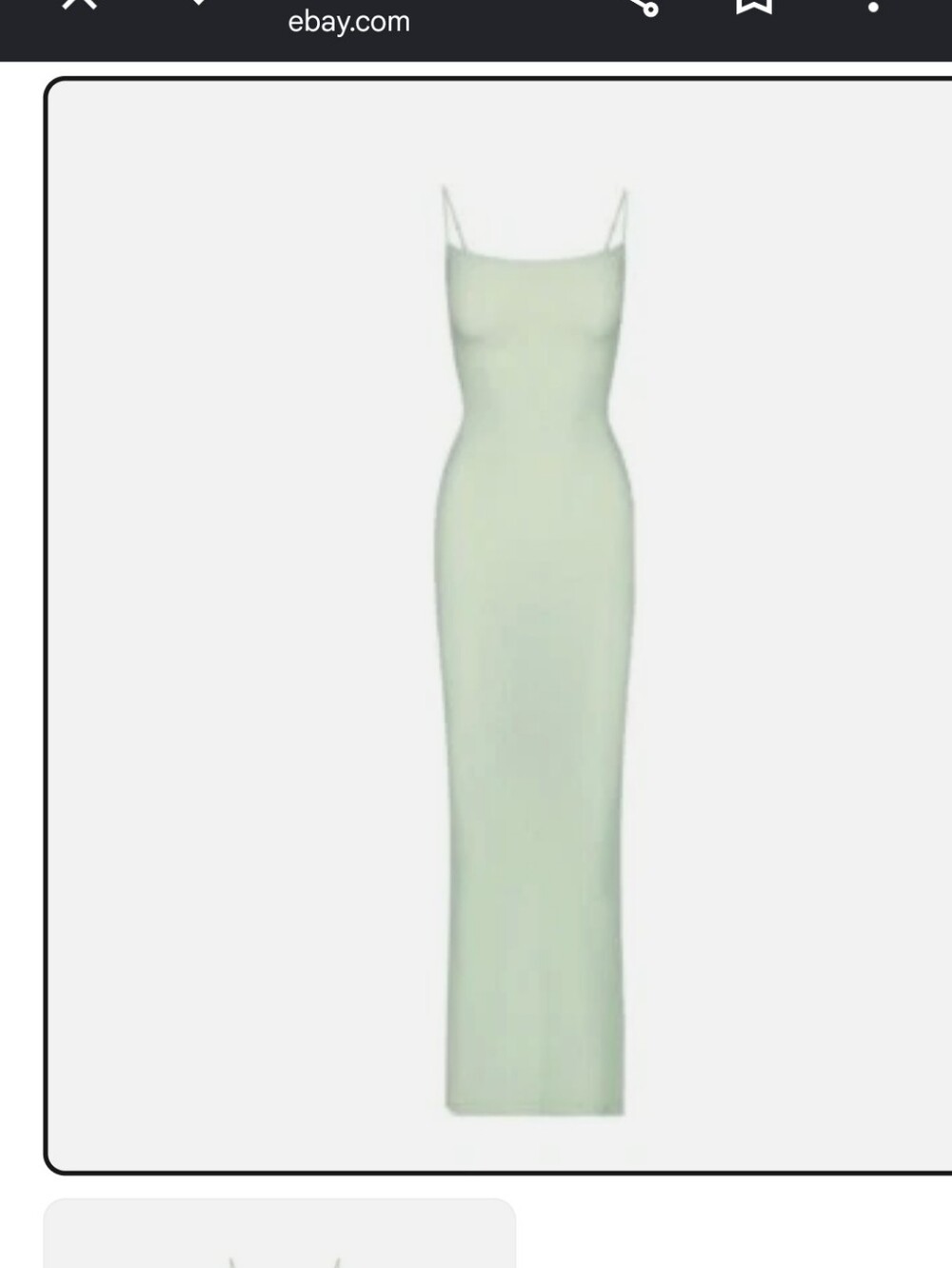 SKIMS Soft Lounge Dress In Honeydew